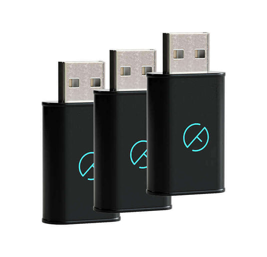 USB Data Blocker: Prevent Juice Jacking, charge your device safely anywhere | 3-Pack